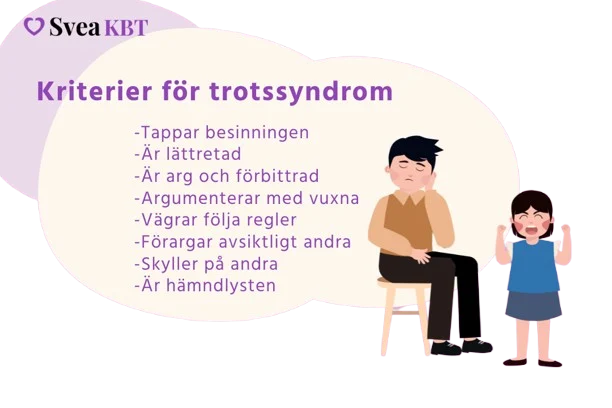 Trotssyndrom hos barn - 8 tecken